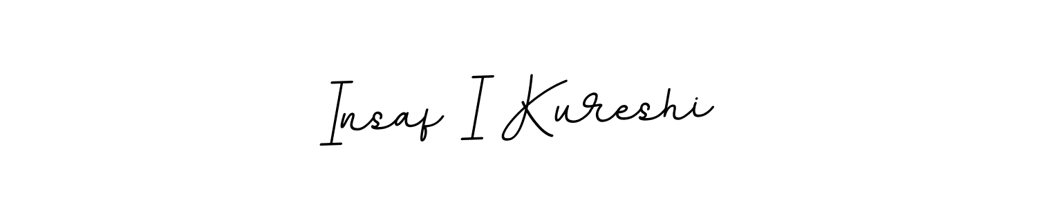 Similarly BallpointsItalic-DORy9 is the best handwritten signature design. Signature creator online .You can use it as an online autograph creator for name Insaf I Kureshi. Insaf I Kureshi signature style 11 images and pictures png