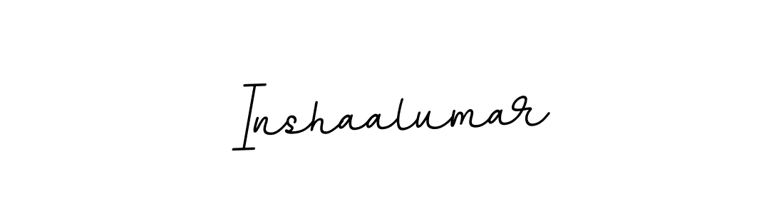 How to Draw Inshaalumar signature style? BallpointsItalic-DORy9 is a latest design signature styles for name Inshaalumar. Inshaalumar signature style 11 images and pictures png