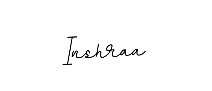 Inshraa stylish signature style. Best Handwritten Sign (BallpointsItalic-DORy9) for my name. Handwritten Signature Collection Ideas for my name Inshraa. Inshraa signature style 11 images and pictures png