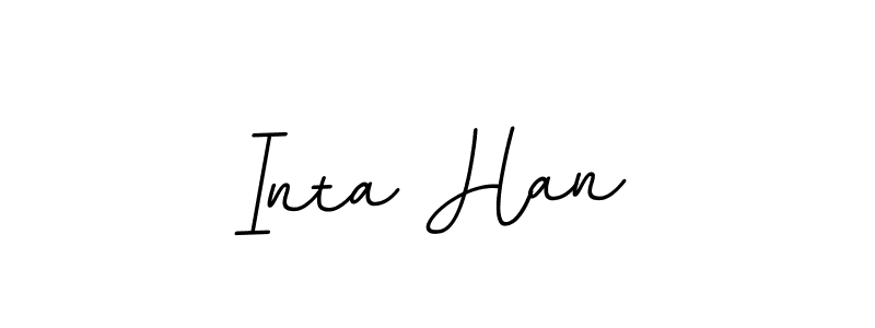 Best and Professional Signature Style for Inta Han. BallpointsItalic-DORy9 Best Signature Style Collection. Inta Han signature style 11 images and pictures png