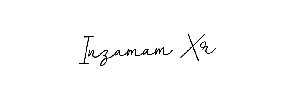 Make a beautiful signature design for name Inzamam Xr. With this signature (BallpointsItalic-DORy9) style, you can create a handwritten signature for free. Inzamam Xr signature style 11 images and pictures png
