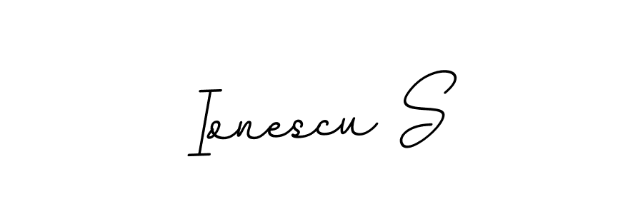Make a beautiful signature design for name Ionescu S. Use this online signature maker to create a handwritten signature for free. Ionescu S signature style 11 images and pictures png