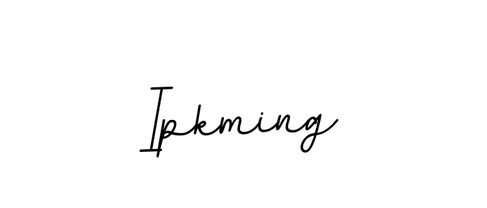 Also we have Ipkming name is the best signature style. Create professional handwritten signature collection using BallpointsItalic-DORy9 autograph style. Ipkming signature style 11 images and pictures png