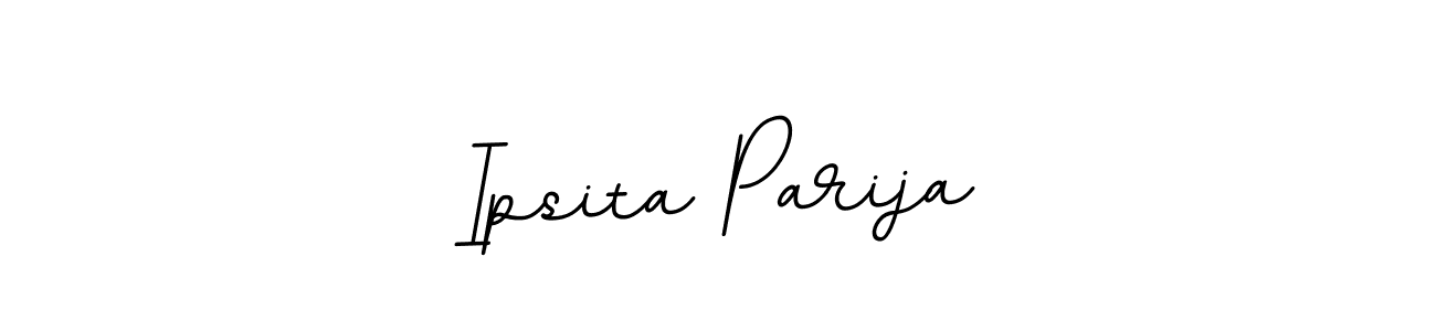 Also we have Ipsita Parija name is the best signature style. Create professional handwritten signature collection using BallpointsItalic-DORy9 autograph style. Ipsita Parija signature style 11 images and pictures png