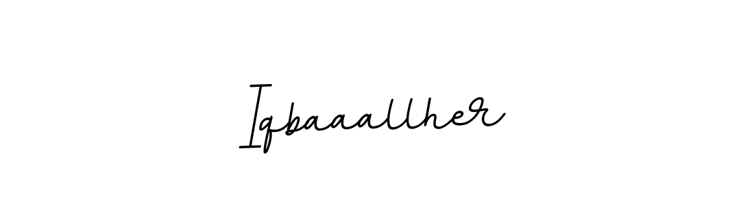 Design your own signature with our free online signature maker. With this signature software, you can create a handwritten (BallpointsItalic-DORy9) signature for name Iqbaaallher. Iqbaaallher signature style 11 images and pictures png