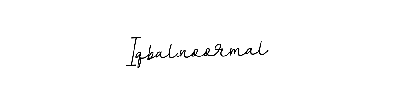 You should practise on your own different ways (BallpointsItalic-DORy9) to write your name (Iqbal.noormal) in signature. don't let someone else do it for you. Iqbal.noormal signature style 11 images and pictures png