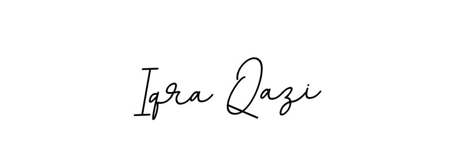 The best way (BallpointsItalic-DORy9) to make a short signature is to pick only two or three words in your name. The name Iqra Qazi include a total of six letters. For converting this name. Iqra Qazi signature style 11 images and pictures png