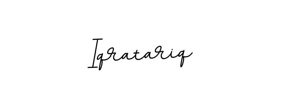 Design your own signature with our free online signature maker. With this signature software, you can create a handwritten (BallpointsItalic-DORy9) signature for name Iqratariq. Iqratariq signature style 11 images and pictures png