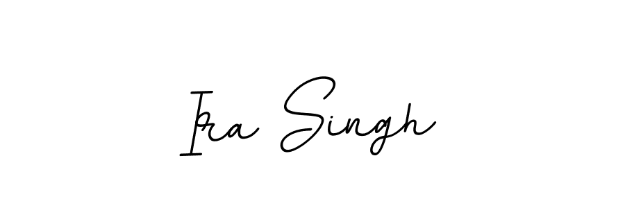 Design your own signature with our free online signature maker. With this signature software, you can create a handwritten (BallpointsItalic-DORy9) signature for name Ira Singh. Ira Singh signature style 11 images and pictures png