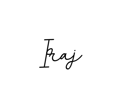 Make a beautiful signature design for name Iraj. With this signature (BallpointsItalic-DORy9) style, you can create a handwritten signature for free. Iraj signature style 11 images and pictures png