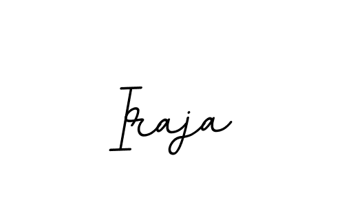 Design your own signature with our free online signature maker. With this signature software, you can create a handwritten (BallpointsItalic-DORy9) signature for name Iraja. Iraja signature style 11 images and pictures png