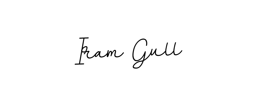 Iram Gull stylish signature style. Best Handwritten Sign (BallpointsItalic-DORy9) for my name. Handwritten Signature Collection Ideas for my name Iram Gull. Iram Gull signature style 11 images and pictures png