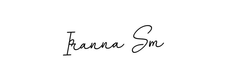 Iranna Sm stylish signature style. Best Handwritten Sign (BallpointsItalic-DORy9) for my name. Handwritten Signature Collection Ideas for my name Iranna Sm. Iranna Sm signature style 11 images and pictures png