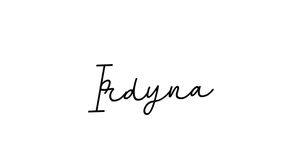 Also we have Irdyna name is the best signature style. Create professional handwritten signature collection using BallpointsItalic-DORy9 autograph style. Irdyna signature style 11 images and pictures png