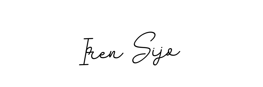 Create a beautiful signature design for name Iren Sijo. With this signature (BallpointsItalic-DORy9) fonts, you can make a handwritten signature for free. Iren Sijo signature style 11 images and pictures png