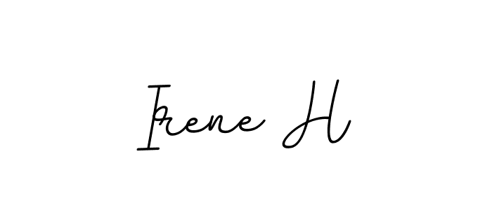 How to make Irene H signature? BallpointsItalic-DORy9 is a professional autograph style. Create handwritten signature for Irene H name. Irene H signature style 11 images and pictures png