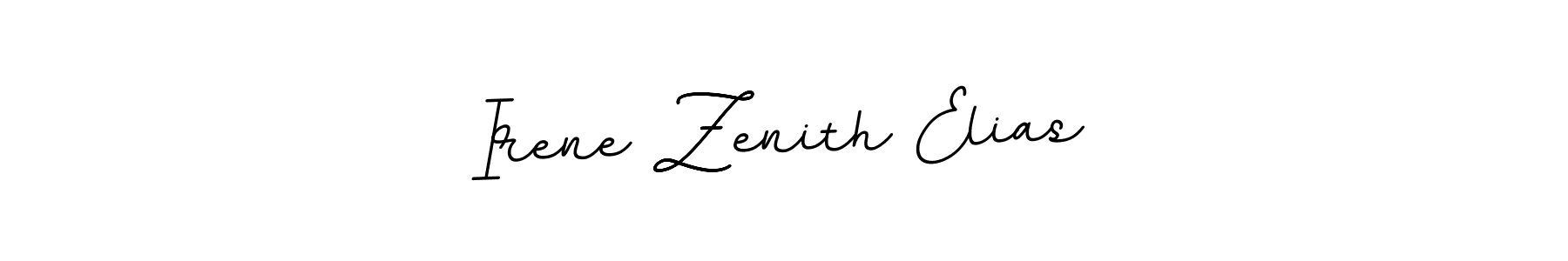 Design your own signature with our free online signature maker. With this signature software, you can create a handwritten (BallpointsItalic-DORy9) signature for name Irene Zenith Elias. Irene Zenith Elias signature style 11 images and pictures png