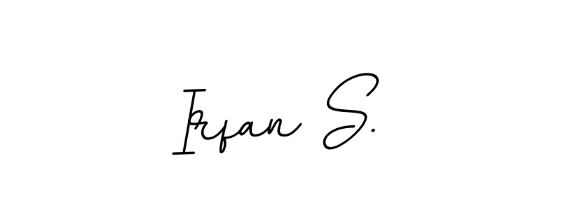 How to Draw Irfan S. signature style? BallpointsItalic-DORy9 is a latest design signature styles for name Irfan S.. Irfan S. signature style 11 images and pictures png