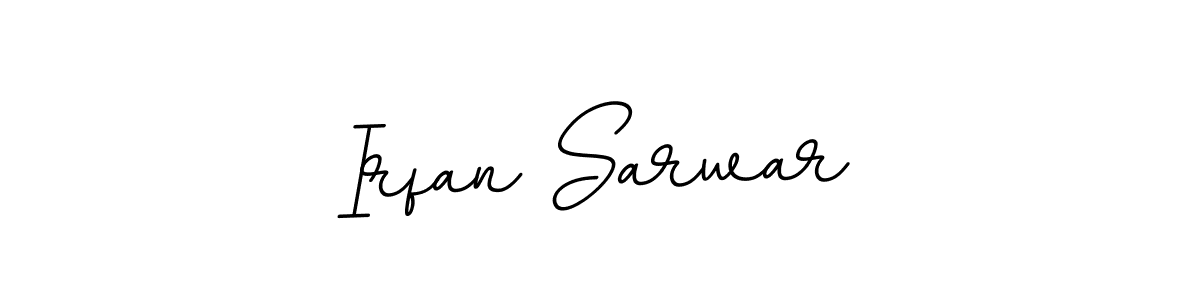 The best way (BallpointsItalic-DORy9) to make a short signature is to pick only two or three words in your name. The name Irfan Sarwar include a total of six letters. For converting this name. Irfan Sarwar signature style 11 images and pictures png