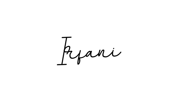 Also we have Irfani name is the best signature style. Create professional handwritten signature collection using BallpointsItalic-DORy9 autograph style. Irfani signature style 11 images and pictures png