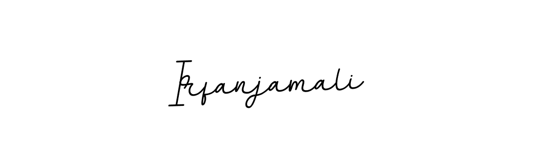 Similarly BallpointsItalic-DORy9 is the best handwritten signature design. Signature creator online .You can use it as an online autograph creator for name Irfanjamali. Irfanjamali signature style 11 images and pictures png