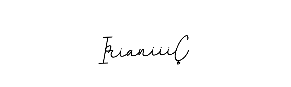 Also we have IrianiiiÇ name is the best signature style. Create professional handwritten signature collection using BallpointsItalic-DORy9 autograph style. IrianiiiÇ signature style 11 images and pictures png