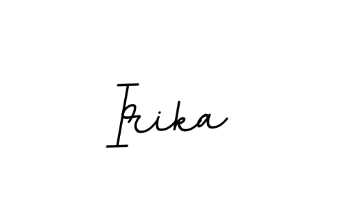 if you are searching for the best signature style for your name Irika. so please give up your signature search. here we have designed multiple signature styles  using BallpointsItalic-DORy9. Irika signature style 11 images and pictures png