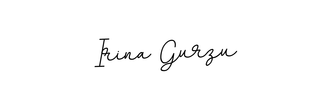 Create a beautiful signature design for name Irina Gurzu. With this signature (BallpointsItalic-DORy9) fonts, you can make a handwritten signature for free. Irina Gurzu signature style 11 images and pictures png