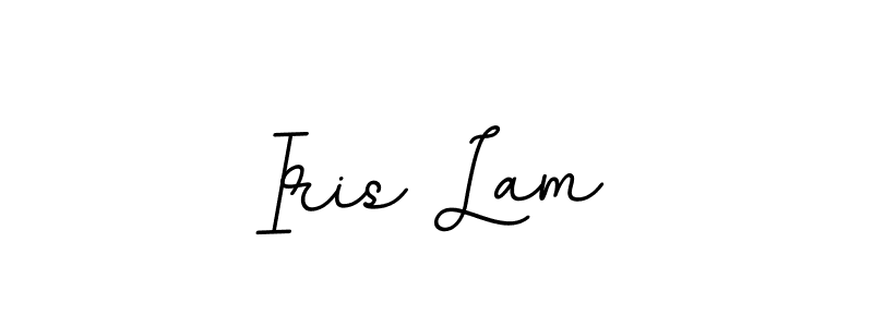 Make a beautiful signature design for name Iris Lam. With this signature (BallpointsItalic-DORy9) style, you can create a handwritten signature for free. Iris Lam signature style 11 images and pictures png