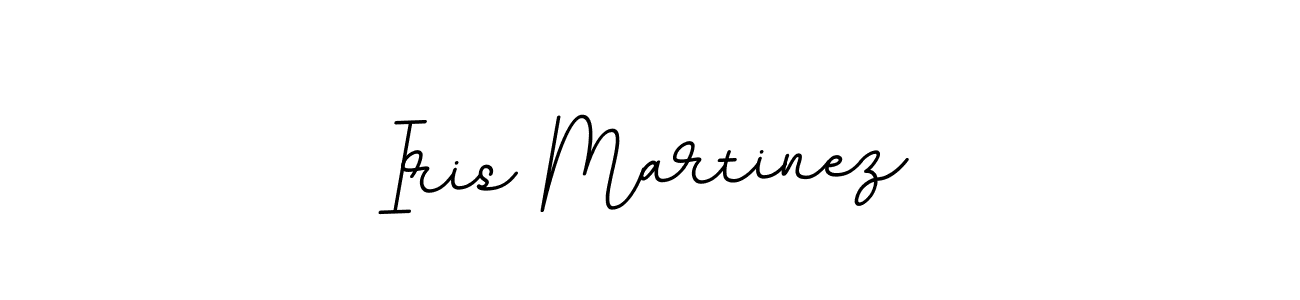 Create a beautiful signature design for name Iris Martinez. With this signature (BallpointsItalic-DORy9) fonts, you can make a handwritten signature for free. Iris Martinez signature style 11 images and pictures png