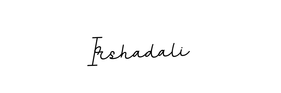 It looks lik you need a new signature style for name Irshadali. Design unique handwritten (BallpointsItalic-DORy9) signature with our free signature maker in just a few clicks. Irshadali signature style 11 images and pictures png