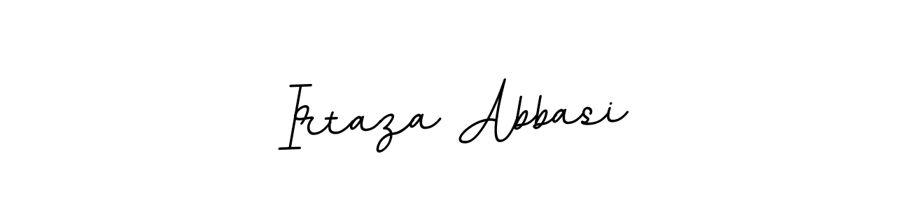 How to make Irtaza Abbasi name signature. Use BallpointsItalic-DORy9 style for creating short signs online. This is the latest handwritten sign. Irtaza Abbasi signature style 11 images and pictures png