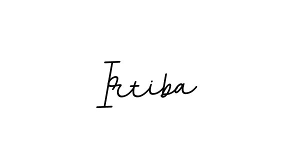 How to make Irtiba signature? BallpointsItalic-DORy9 is a professional autograph style. Create handwritten signature for Irtiba name. Irtiba signature style 11 images and pictures png