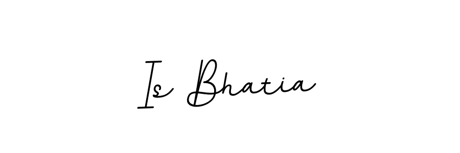 BallpointsItalic-DORy9 is a professional signature style that is perfect for those who want to add a touch of class to their signature. It is also a great choice for those who want to make their signature more unique. Get Is Bhatia name to fancy signature for free. Is Bhatia signature style 11 images and pictures png
