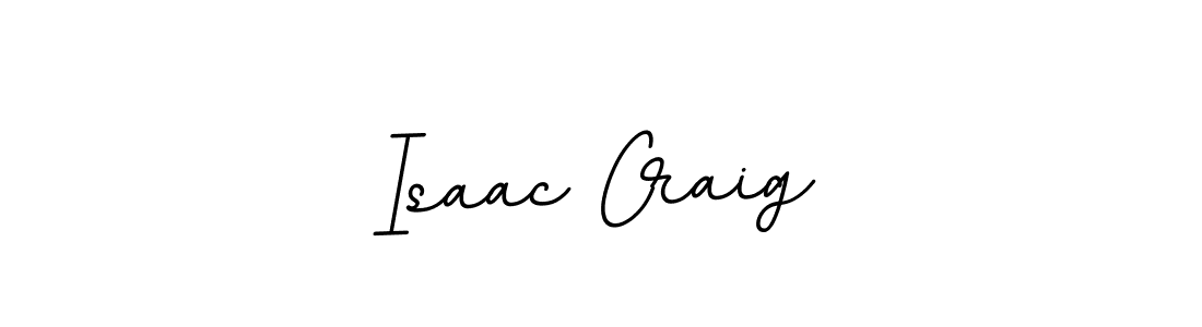 Make a beautiful signature design for name Isaac Craig. With this signature (BallpointsItalic-DORy9) style, you can create a handwritten signature for free. Isaac Craig signature style 11 images and pictures png