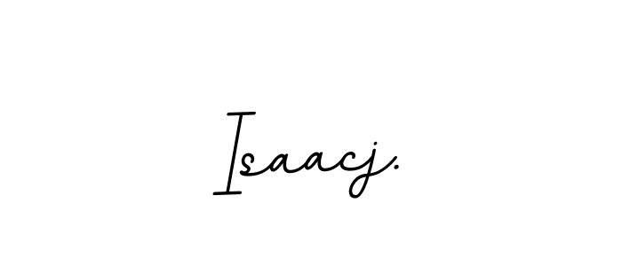 This is the best signature style for the Isaacj. name. Also you like these signature font (BallpointsItalic-DORy9). Mix name signature. Isaacj. signature style 11 images and pictures png