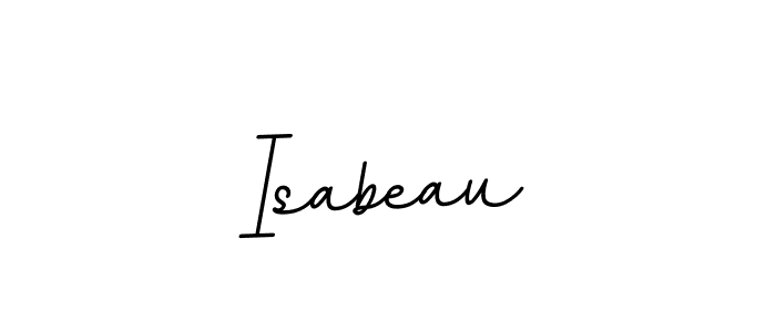 Also You can easily find your signature by using the search form. We will create Isabeau name handwritten signature images for you free of cost using BallpointsItalic-DORy9 sign style. Isabeau signature style 11 images and pictures png