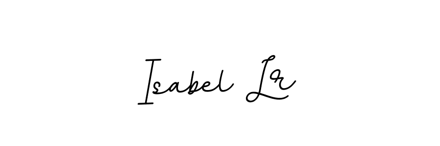 Make a beautiful signature design for name Isabel Lr. With this signature (BallpointsItalic-DORy9) style, you can create a handwritten signature for free. Isabel Lr signature style 11 images and pictures png