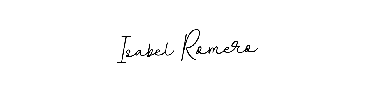 This is the best signature style for the Isabel Romero name. Also you like these signature font (BallpointsItalic-DORy9). Mix name signature. Isabel Romero signature style 11 images and pictures png