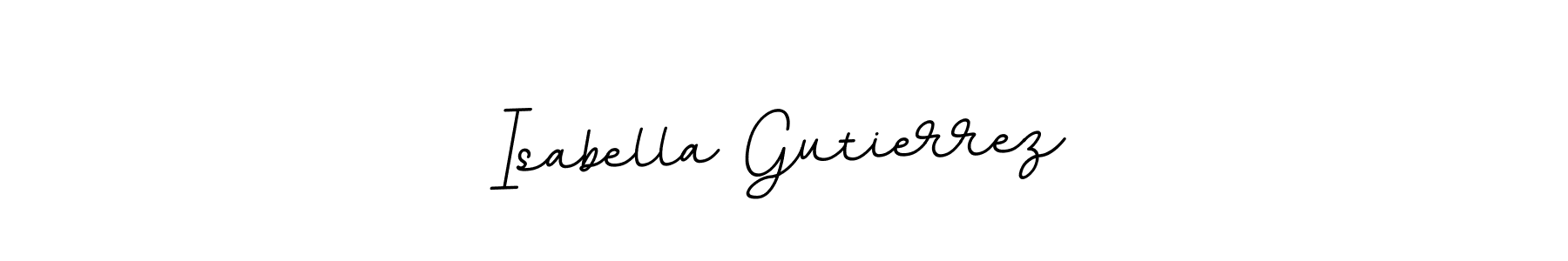 Isabella Gutierrez stylish signature style. Best Handwritten Sign (BallpointsItalic-DORy9) for my name. Handwritten Signature Collection Ideas for my name Isabella Gutierrez. Isabella Gutierrez signature style 11 images and pictures png