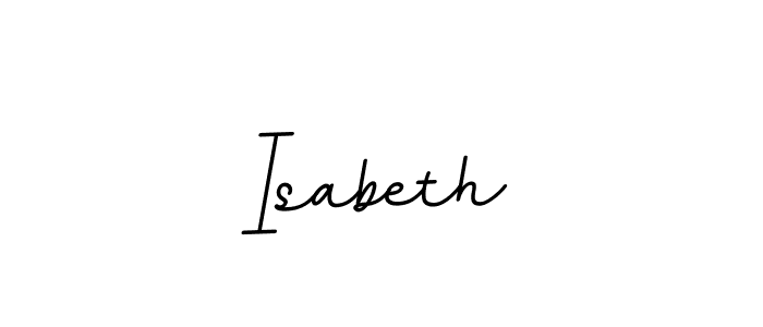 It looks lik you need a new signature style for name Isabeth. Design unique handwritten (BallpointsItalic-DORy9) signature with our free signature maker in just a few clicks. Isabeth signature style 11 images and pictures png