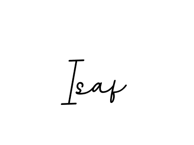 Design your own signature with our free online signature maker. With this signature software, you can create a handwritten (BallpointsItalic-DORy9) signature for name Isaf. Isaf signature style 11 images and pictures png