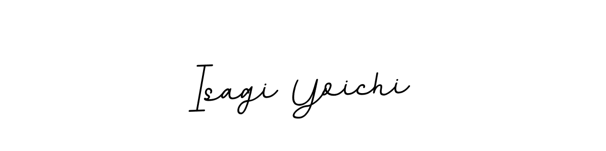 How to make Isagi Yoichi name signature. Use BallpointsItalic-DORy9 style for creating short signs online. This is the latest handwritten sign. Isagi Yoichi signature style 11 images and pictures png