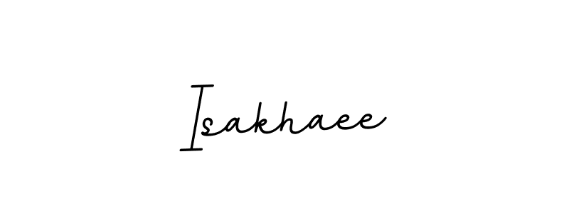 You should practise on your own different ways (BallpointsItalic-DORy9) to write your name (Isakhaee) in signature. don't let someone else do it for you. Isakhaee signature style 11 images and pictures png