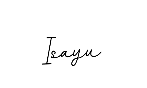 Create a beautiful signature design for name Isayu. With this signature (BallpointsItalic-DORy9) fonts, you can make a handwritten signature for free. Isayu signature style 11 images and pictures png