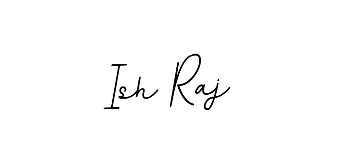 Similarly BallpointsItalic-DORy9 is the best handwritten signature design. Signature creator online .You can use it as an online autograph creator for name Ish Raj. Ish Raj signature style 11 images and pictures png