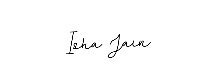 This is the best signature style for the Isha Jain name. Also you like these signature font (BallpointsItalic-DORy9). Mix name signature. Isha Jain signature style 11 images and pictures png