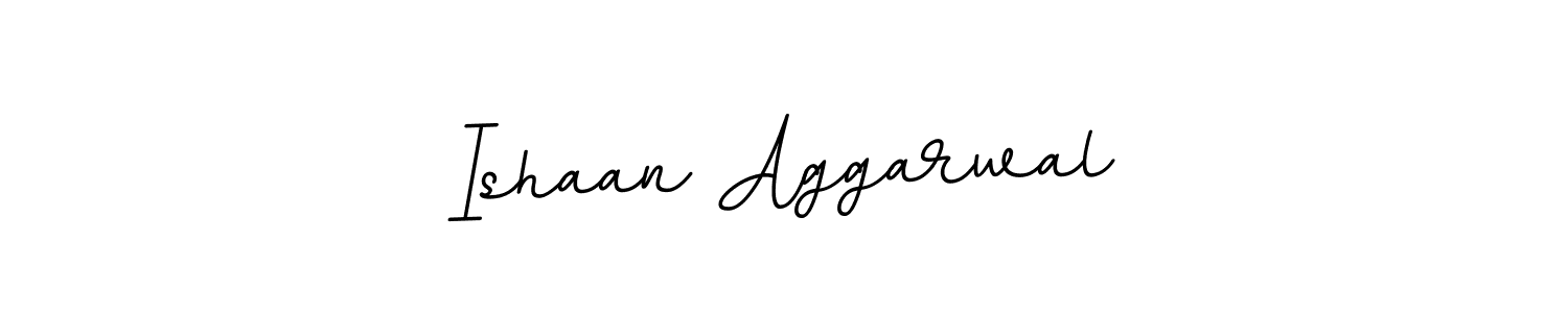 Ishaan Aggarwal stylish signature style. Best Handwritten Sign (BallpointsItalic-DORy9) for my name. Handwritten Signature Collection Ideas for my name Ishaan Aggarwal. Ishaan Aggarwal signature style 11 images and pictures png