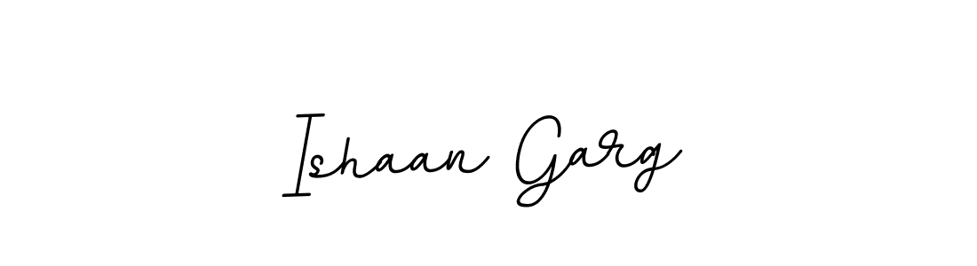 Ishaan Garg stylish signature style. Best Handwritten Sign (BallpointsItalic-DORy9) for my name. Handwritten Signature Collection Ideas for my name Ishaan Garg. Ishaan Garg signature style 11 images and pictures png