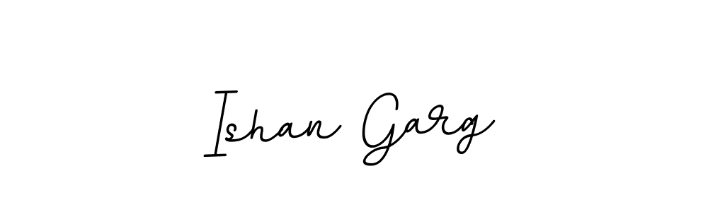 Design your own signature with our free online signature maker. With this signature software, you can create a handwritten (BallpointsItalic-DORy9) signature for name Ishan Garg. Ishan Garg signature style 11 images and pictures png